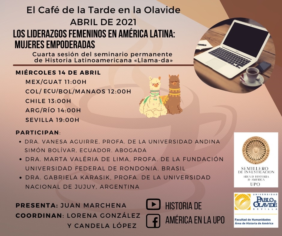 Los liderazgos femeninos en América Latina: Mujeres empoderadas - 14/04/21 a las 19 horas