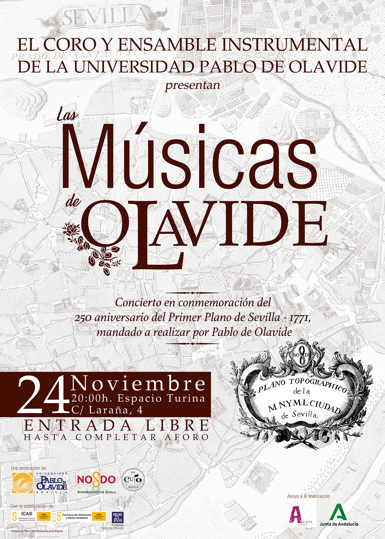Las Músicas de Olavide: 24/11/2021-20 horas