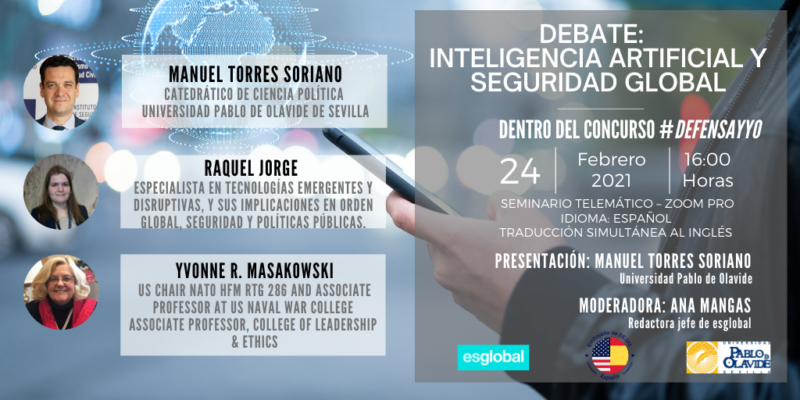 Debate Inteligencia artificial y seguridad global