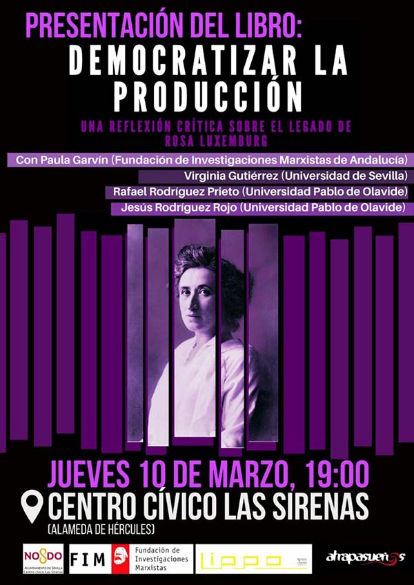 Democratizar la producción, libro coordinado por Rafael Rodríquez - Presentación: 10 de marzo, 19 horas